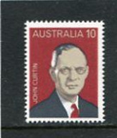 AUSTRALIA - 1975  10c  CURTIN  MINT NH - Mint Stamps