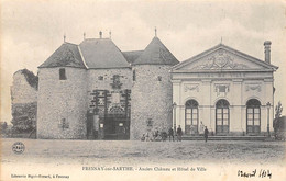Fresnay Sur Sarthe      72        Ancien Château Et Hôtel De  Ville            (voir Scan) - Autres & Non Classés