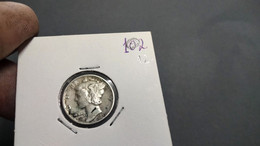 UNITED STATES DIME 1943 KM# 140 - Mercury Dime (G#44-12) - 1916-1945: Mercury (Mercurio)