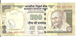 INDE 500 RUPEES 2009 VF P 99 - Inde