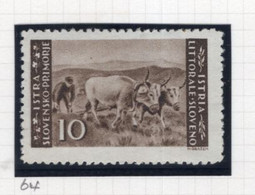 1945 - OCC. JUGOSLAVIA - ISTRIA E LIT. SLOVENO - Unif..  48 -  NH -  (W028.....) - Occup. Iugoslava: Istria