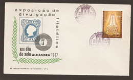 Portugal Cachet Commémoratif  Journée Du Timbre Expo 1967 Alhandra Event Postmark Stamp Day - Maschinenstempel (Werbestempel)