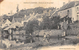 Fresnay Sur Sarthe      72         Abreuvoir Du Bourg Neuf   - Décollée -   (voir Scan) - Sonstige & Ohne Zuordnung