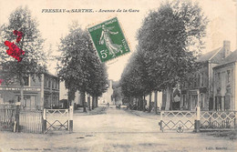 Fresnay Sur Sarthe      72          Avenue De La Gare. Passage A Niveau     (voir Scan) - Otros & Sin Clasificación