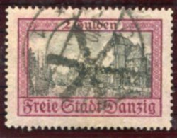 DANZIG 1924 2 G. Used  With Datestamp And Parcel Cancel  Michel 208 - Oblitérés