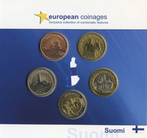 SVEZIA SUOMI 2013 EUROPEAN COINAGES PROBEN ESSAI SPECIMEN PRUEBA TRIAL PROVA DI CONIO - Errores Y Curiosidades