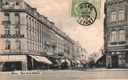 Mons - Rue De La Station - Hôtel Restaurant - Belgique Belgium - Mons