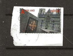 Norway 2012 Tourism; Europe: Visits  - Nidaros Cathedral,  Trondheim; Blackboard With Path Marking Mi 1782 Cancelled(o) - Storia Postale