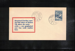 Grenland / Groenland 1959 International Geophysical Year Mesters Vig Interesting Cover - Storia Postale