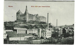 9803  MYLAU, BLICK ZUM KAISERSCHLOSS  ~ 1910 - Mylau