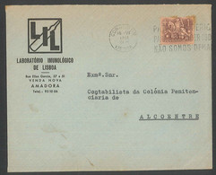Cover Circulated 1975 - Portugal Publicidade Advertising Publicity -LABORATÓRIO IMUNOLÓGICO DE LISBOA - Brieven En Documenten