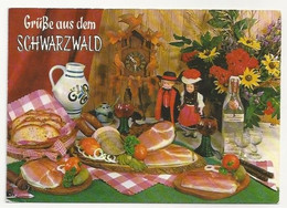 DE.- GRUSSE AUS DEM SCHWARZWALD. SCHWARZWALDER SPEZIALITATEN. - Souvenir De...