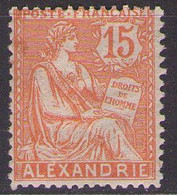 ALEXANDRIE - 1910 Mi 31  MH* - Neufs