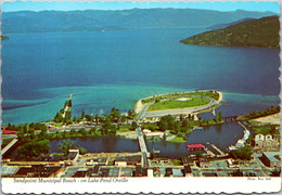 Idaho Aerial View Sandpoint Municipal Beach On Lake Pend Oreille - Altri & Non Classificati