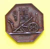 Medaille Tiolier Societe D'agriculture Sciences Et Arts Meaux Seine-et-marne - Monétaires / De Nécessité