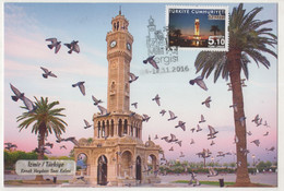 TURKEY,TURKEI,TURQUIE ,IZMIR ,2016 ,STAMP EXHIBITION , POSTCARD - Covers & Documents