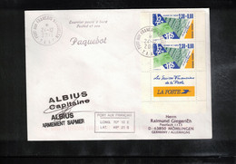 TAAF 2011 Ship ALBIUS Interesting Signed Letter - Covers & Documents