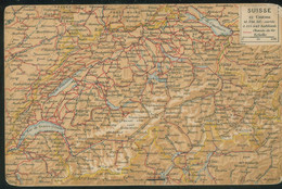 Suisse 22 Cantons Carte Karte Musée De La Carte - St. Anton