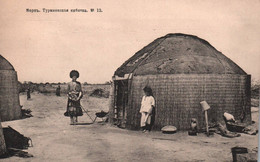 Turkménistan - Wagon Turkmène - Hutte De Villageois - Russie Russia - Turkmenistán