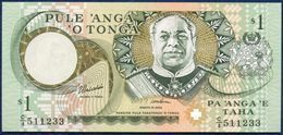 TONGA 1 PAANGA PA'ANGA P-31d  King Siaosi Taufa'ahau IV Tupou 1995 UNC - Tonga