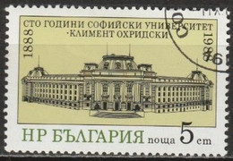 Bulgarien 1988 Mi-Nr.3695 O Gestempelt 100 Jahre St.-Kliment Von-Ohrid-Universität ( C297 ) - Gebraucht
