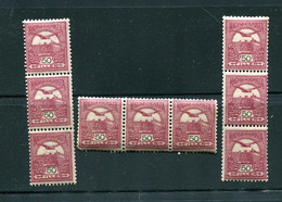 Hungary 1904-5 Strip Of 3 Perf 12x11.5 MNH Sc 89a 14454 - Ungebraucht