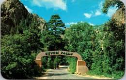 Colorado Colorado Springs Entrance Gate To South Cheyenne Canon - Colorado Springs