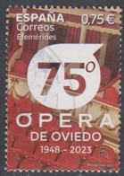 ESPAGNE SPANIEN SPAIN ESPAÑA 2022 75th OVIEDO OPERA SEASON TEMPORADA DE ÓPERA OVIEDO USED ED 5609 MI 5660 YT 5365 SN 464 - Used Stamps