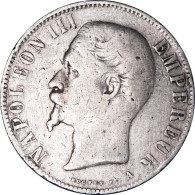 5 Francs Ecu Louis Napoléon 1855 Paris - 5 Francs