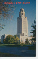State Capitol Tower  Nebraska. USA , Completed In 1932 Limestone Tower With Dome.Tour De Calcaire Avec Dôme. 2 Sc - Lincoln