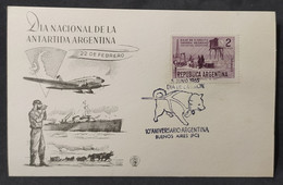 Día De Emisión - Día Nacional De La Antártida Argentina - 5/6/1965 - Libretti