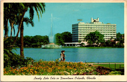 Florida Orlando Lake Eola In Downtown 1964 - Orlando
