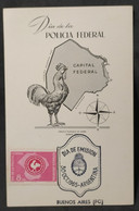 Día De Emisión - Día De La Policía Federal – 30/10/1965 - Argentina - Booklets