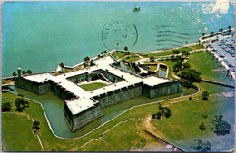 Florida St Augustine Aerial View Of Castillo San Marcos National Monument 1974 - St Augustine