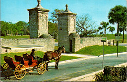 Florida St Augustine The Old City Gate - St Augustine