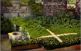 Florida St Augustine Fountain Of Youth The Spring And Cross - St Augustine