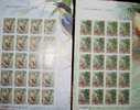 Taiwan 2006 Conservation Of Bird Stamps Sheets - Fairy Pitta Fauna Resident Mushroom - Blocchi & Foglietti