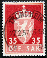 Norway 1955  Minr.74X  TRONDHEIM  (Lot H 1032 ) - Oficiales