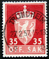 Norway 1955  Minr.74X  TRONDHEIM  (Lot H 1032 ) - Service