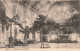 CPA - Belgique - Spa - Intérieur Du Pouhon - Palmier - Animé - Vitrail - - Spa