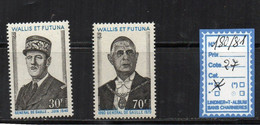 Wallis - ** 180/81 - Unused Stamps