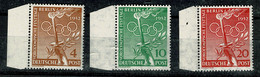 Ref 1587 - Germany Berlin 1952 Helsinki Olympics Set - SG B88/90 MNH Set - Sommer 1952: Helsinki