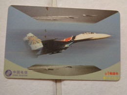 China Phonecard - Aviones