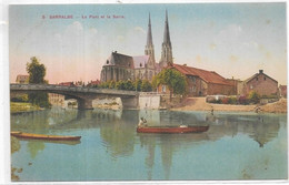 D 57. SARRALBE. LE PONT ET LA SARRE - Sarralbe