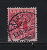 DANMARK, Danemark, Avisporto Maerke, 7 Ore Rouge, Journaux, Yv J3; Mi V3x - Sammlungen