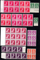 1327. BELGIUM. 1932-1956, GLEANER, MERCURY, KING LEOPOLD III MNH LOT (2 PAGES) 9 SCANS - Sammlungen