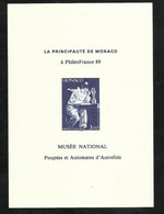 Monaco Epreuve Du N° 1738 Automate "Pierrot écrivant" N° 1738 Philexfrance B/  TB  Voir Scan  Soldé ! ! ! - Circo