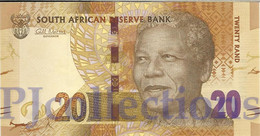 SOUTH AFRICA 20 RAND 2012 PICK 134 UNC - Suráfrica