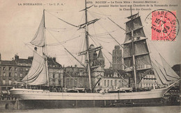 Rouen * Le Trois Mât GENERAL MELLINET Général Méllinet * Bateau Voilier Goëlette Expédition Polaire Polar - Rouen