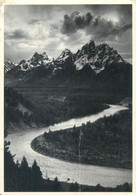 Postcard United States > WY - Wyoming Teton Range And The Snake River Grand Teton National Park - Altri & Non Classificati
